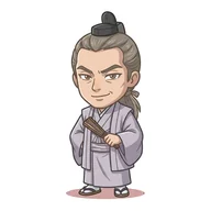 岩倉具視のイラスト（イメージ）