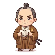 駒井朝温のイラスト（イメージ）