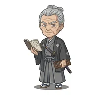 武笠祐左衛門のイラスト（イメージ）