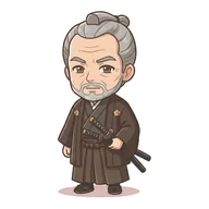 小栗忠高のイラスト（イメージ）