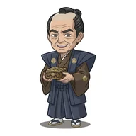 建部政醇のイラスト（イメージ）