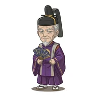 鷹司政通のイラスト（イメージ）